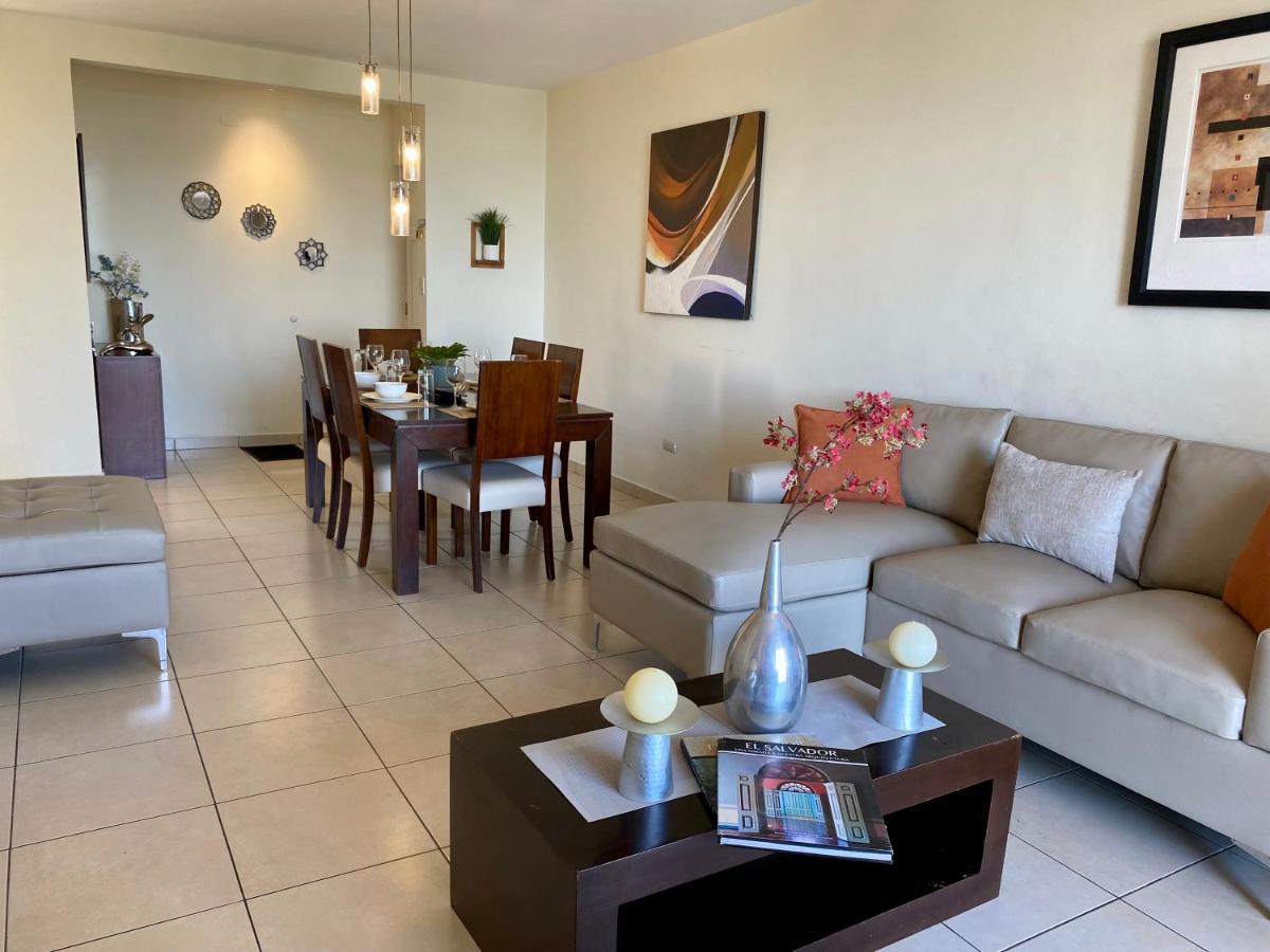 Beautiful Apartment, Terrace With Incredible View, 3 Bdr, Escalon, Exclusive, Secure سان سلفادور المظهر الخارجي الصورة
